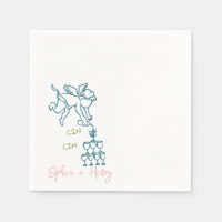 Cin Cin Cherub Hand Drawn Cupid Icon Wedding 