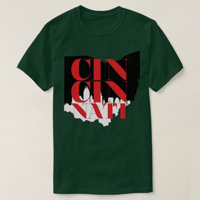Cincinnati 15 T-Shirt (Design Front)