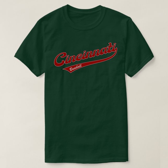 Cincinnati Baseball T-Shirt (Design Front)
