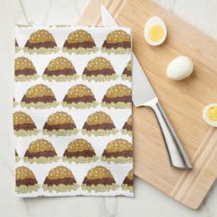 Cincinnati Chilli Ohio OH Spaghetti Chilli Food Tea Towel