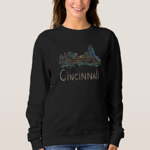 Cincinnati City Ohio souvenir  for men women  2 Sweatshirt