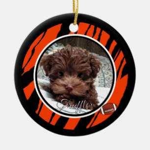 Cincinnati Dog Fan  Customisable Ceramic Ornament