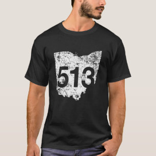 Cincinnati Fairfield Mason Area Code 513 Ohio Gift T-Shirt