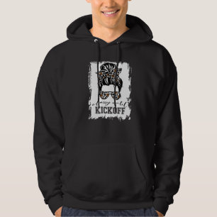 Cincinnati Football Fan Ohio Classy Until Kickoff Hoodie