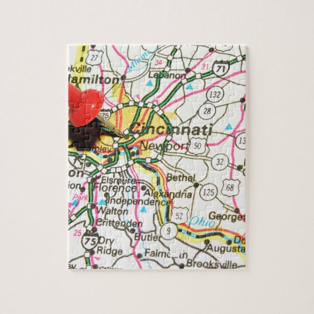 Cincinnati Jigsaw Puzzle (Vertical)