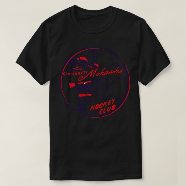 Cincinnati Mohawks T-Shirt (Design Front)