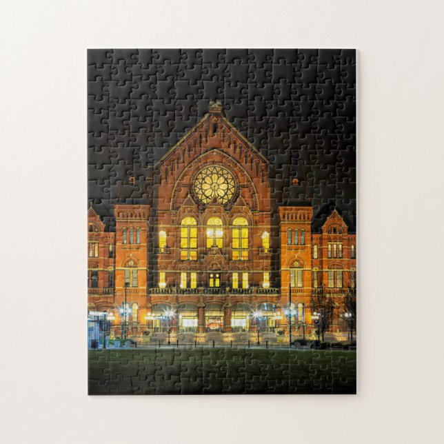 Cincinnati Music Hall Puzzle (Vertical)