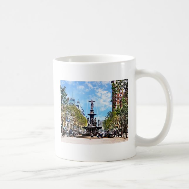 Cincinnati OH - Tyler-Davidson Fountain c1906 Coffee Mug (Right)