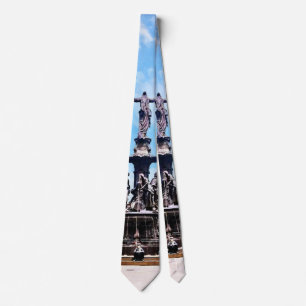 Cincinnati OH - Tyler-Davidson Fountain c1906 Tie