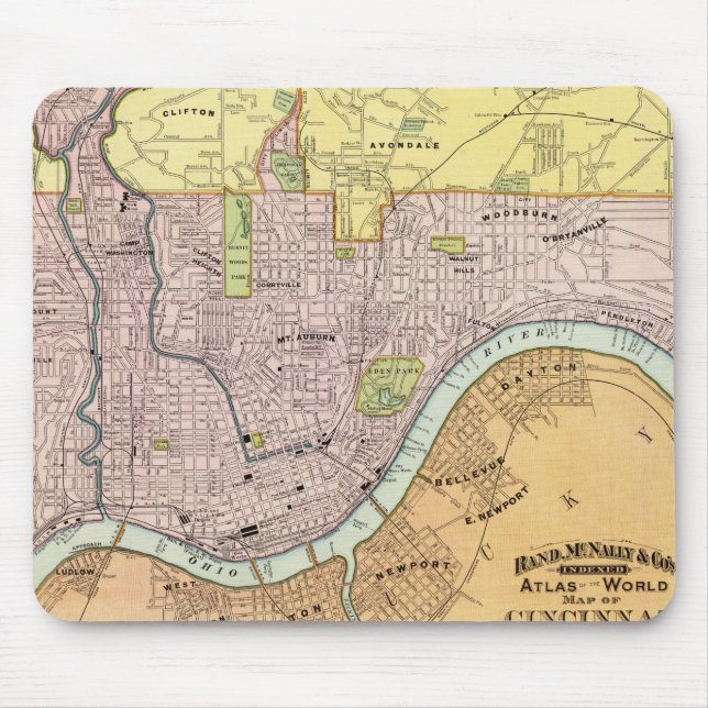 Cincinnati, Ohio 2 Mouse Pad (Front)