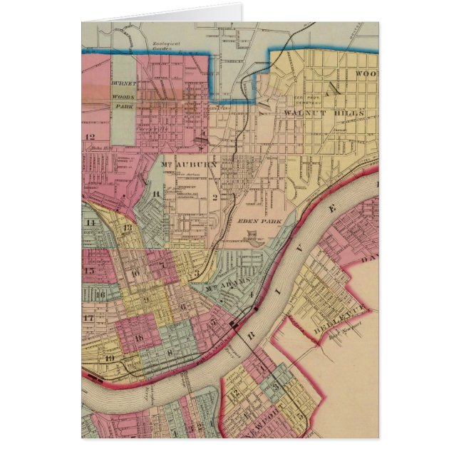 Cincinnati, Ohio and vicinity (Front)