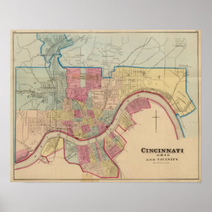 Cincinnati, Ohio and vicinity Poster