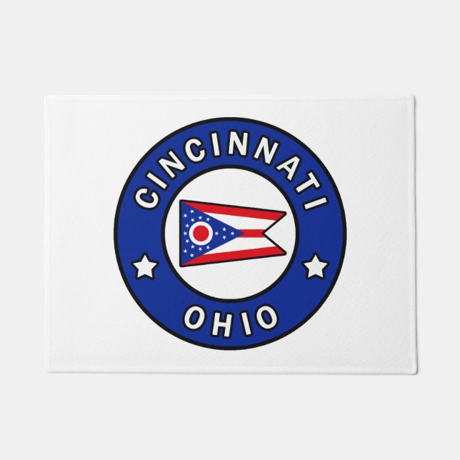 Cincinnati Ohio Doormat (Front)