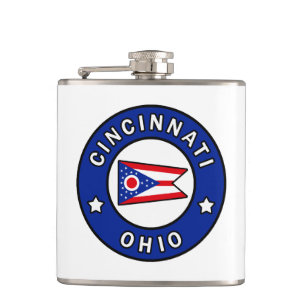 Cincinnati Ohio Hip Flask