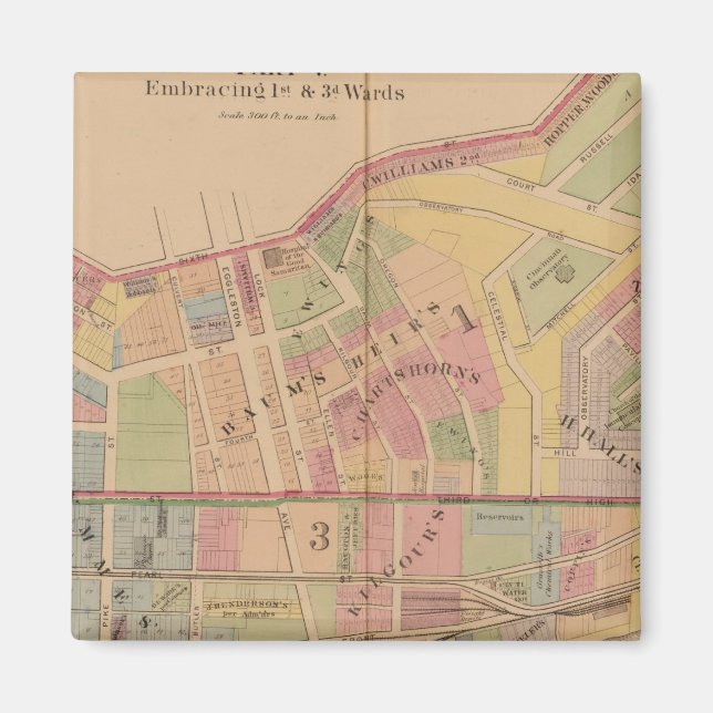 Cincinnati, Ohio Magnet (Front)