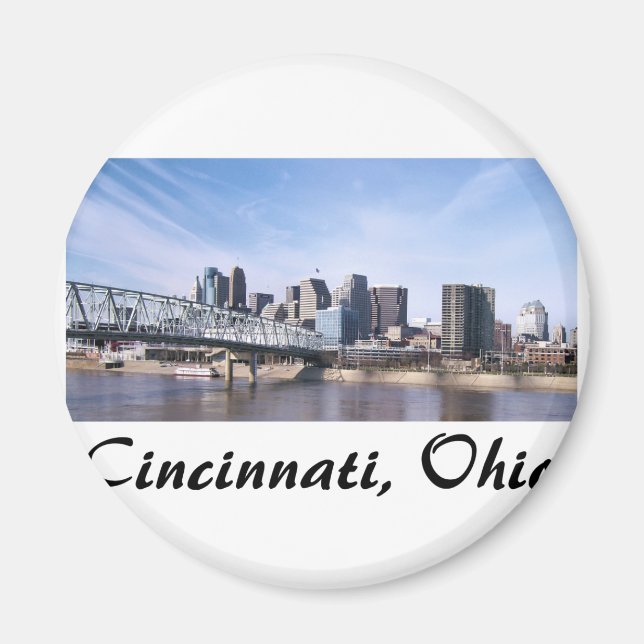 Cincinnati Ohio Magnet (Front)