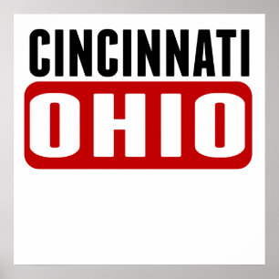 Cincinnati Ohio Poster