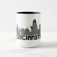 Cincinnati, Ohio Souvenir Mug
