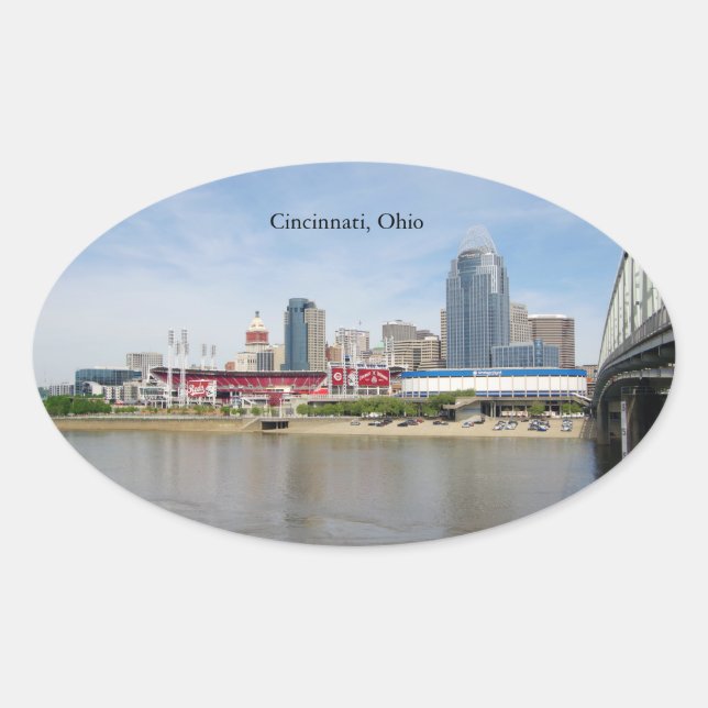 Cincinnati, Ohio Sticker (Front)