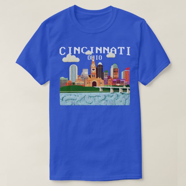 Cincinnati Ohio T-Shirt (Design Front)