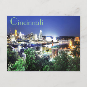 Cincinnati, Ohio, the Queen City. Postcard