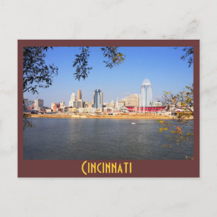 Cincinnati, Ohio, the Queen City Postcard
