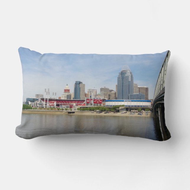 Cincinnati, Ohio Throw Pillow (Front)