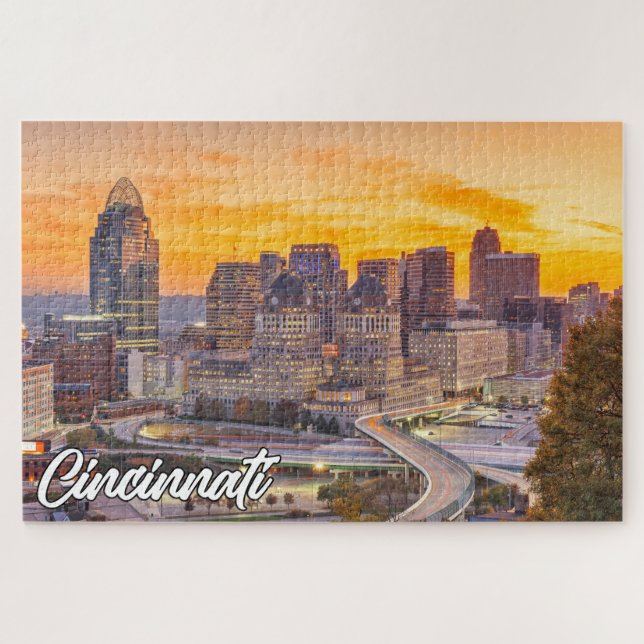Cincinnati, Ohio, United States Jigsaw Puzzle (Horizontal)