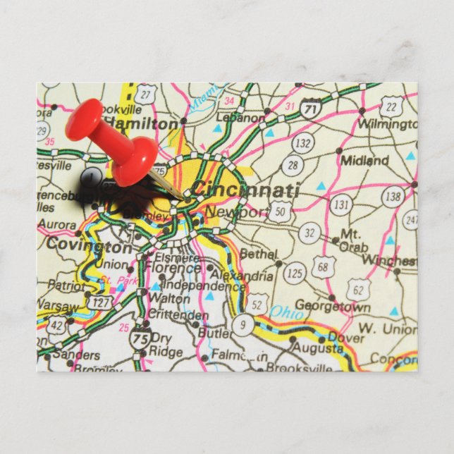 Cincinnati Postcard (Front)