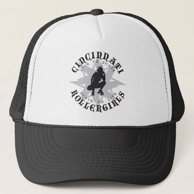 Cincinnati Rollergirls Trucker Hat (Front)