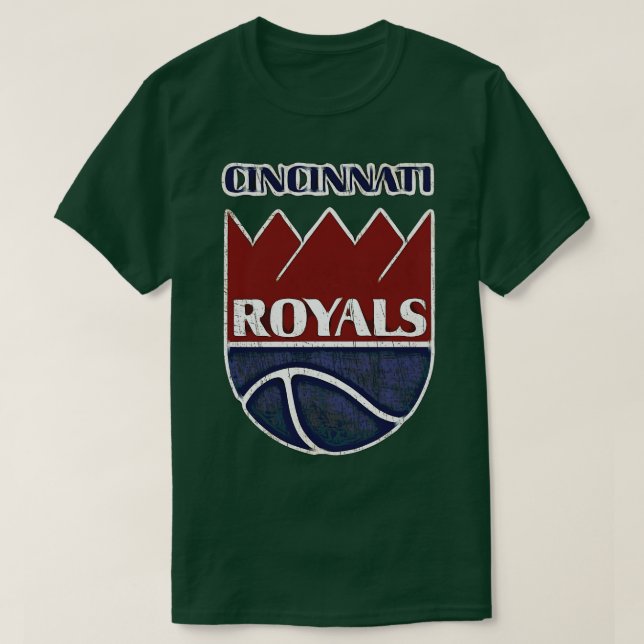 Cincinnati Royals Basketball T-Shirt (Design Front)