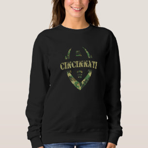 Cincinnati Salute Military Service Football Fans Sweatshirt