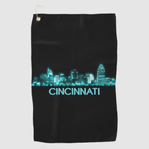 Cincinnati Skyline Golf Towel