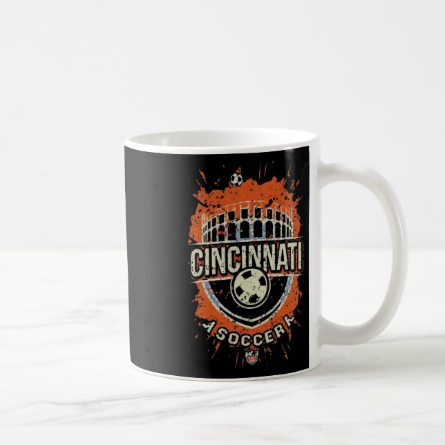 Cincinnati Soccer  Coffee Mug (Right)