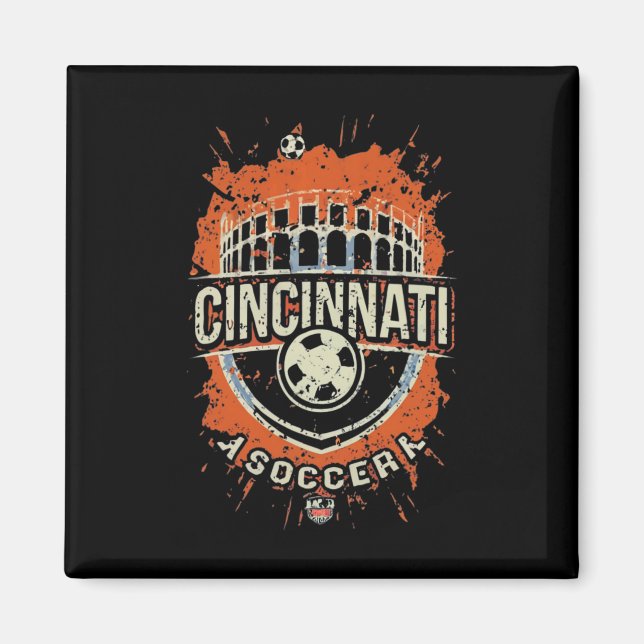 Cincinnati Soccer  Magnet (Front)