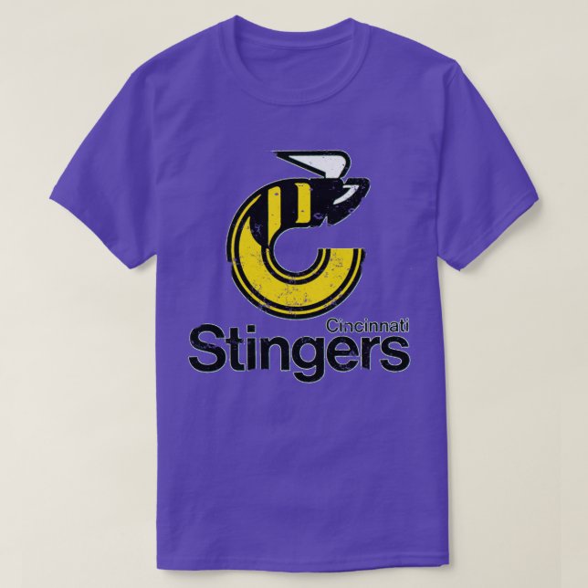 Cincinnati Stingers T-Shirt (Design Front)