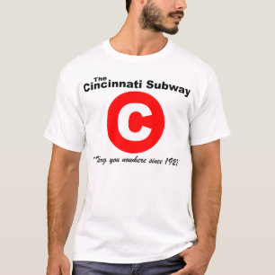 Cincinnati Subway T-Shirt (White)