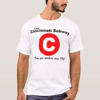 Cincinnati Subway T-Shirt (White)
