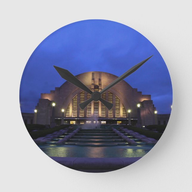 Cincinnati Union Terminal Round Clock (Front)