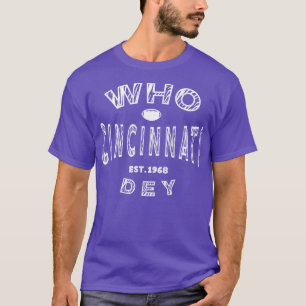 Cincinnati Who Dey 1968 T-Shirt