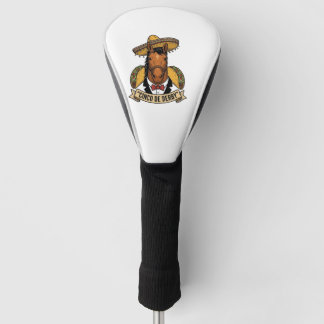 Cinco de Derby Horse Taco Sombrero Vintage Design Golf Head Cover