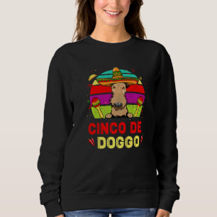 Cinco De Doggo Airedale Terrier Dog For Cinco De M Sweatshirt