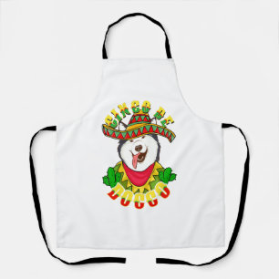 Cinco De Doggo Funny Alaskan Malamute Dog For Apron