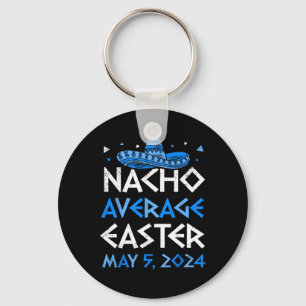 Cinco De Easter Funny Cinco De Mayo Orthodox Greek Key Ring
