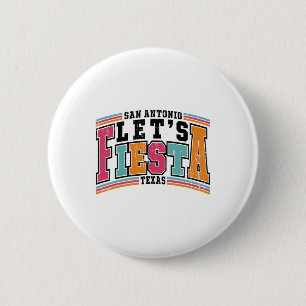 Cinco De Mayo 2024 Fiesta Squad Fiesta San Antonio 6 Cm Round Badge