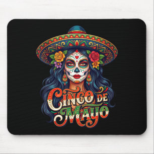 Cinco de mayo 2026 mexican fiesta 5 de mayo girlsC Mouse Pad