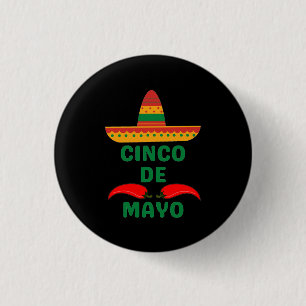 Cinco De Mayo 3 Cm Round Badge