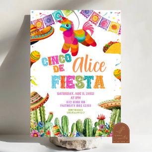 Cinco de Mayo 5th Fiesta birthday party Invitation