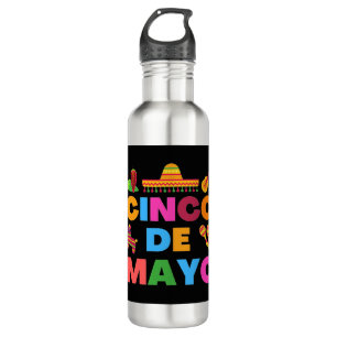 Cinco De Mayo 710 Ml Water Bottle
