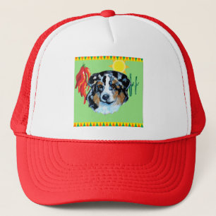 CINCO de MAYO AUSTRALIAN SHEPHERD Trucker Hat
